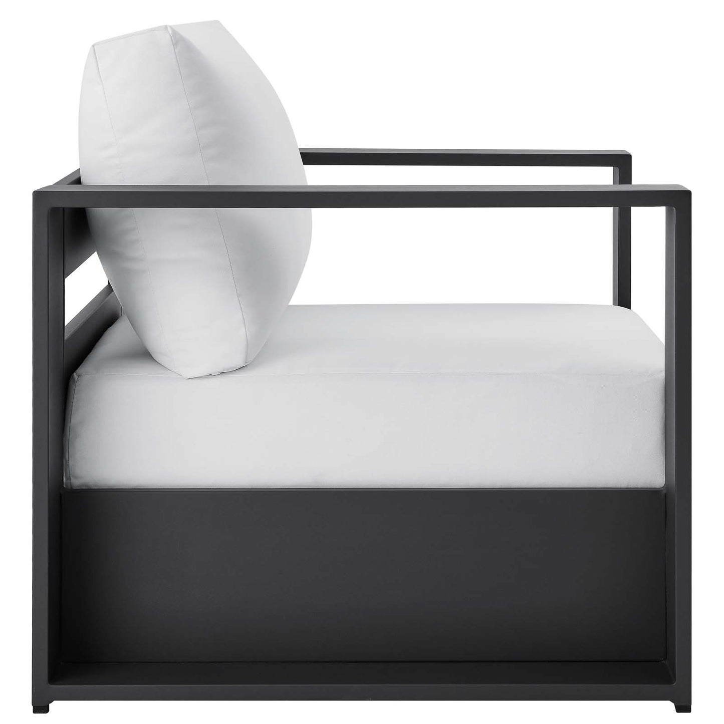 Tahoe Outdoor Patio Powder-Coated Aluminum 4-Piece Set By Modway - EEI-5749 | Outdoor Sofas, Loveseats & Sectionals | Modishstore - 41