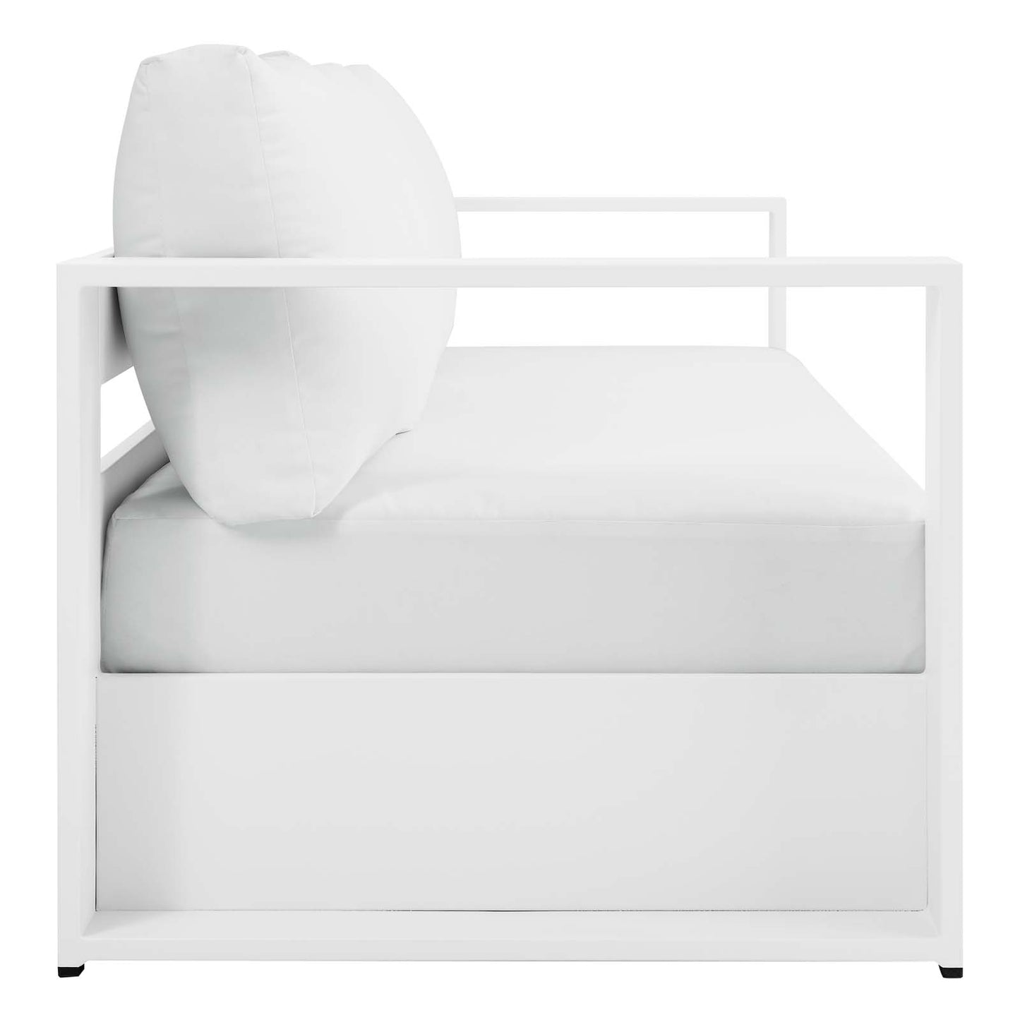 Tahoe Outdoor Patio Powder-Coated Aluminum 4-Piece Set By Modway - EEI-5749 | Outdoor Sofas, Loveseats & Sectionals | Modishstore - 83