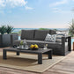 Tahoe Outdoor Patio Powder-Coated Aluminum 2-Piece Set By Modway | Outdoor Sofas, Loveseats & Sectionals | Modishstore - 3