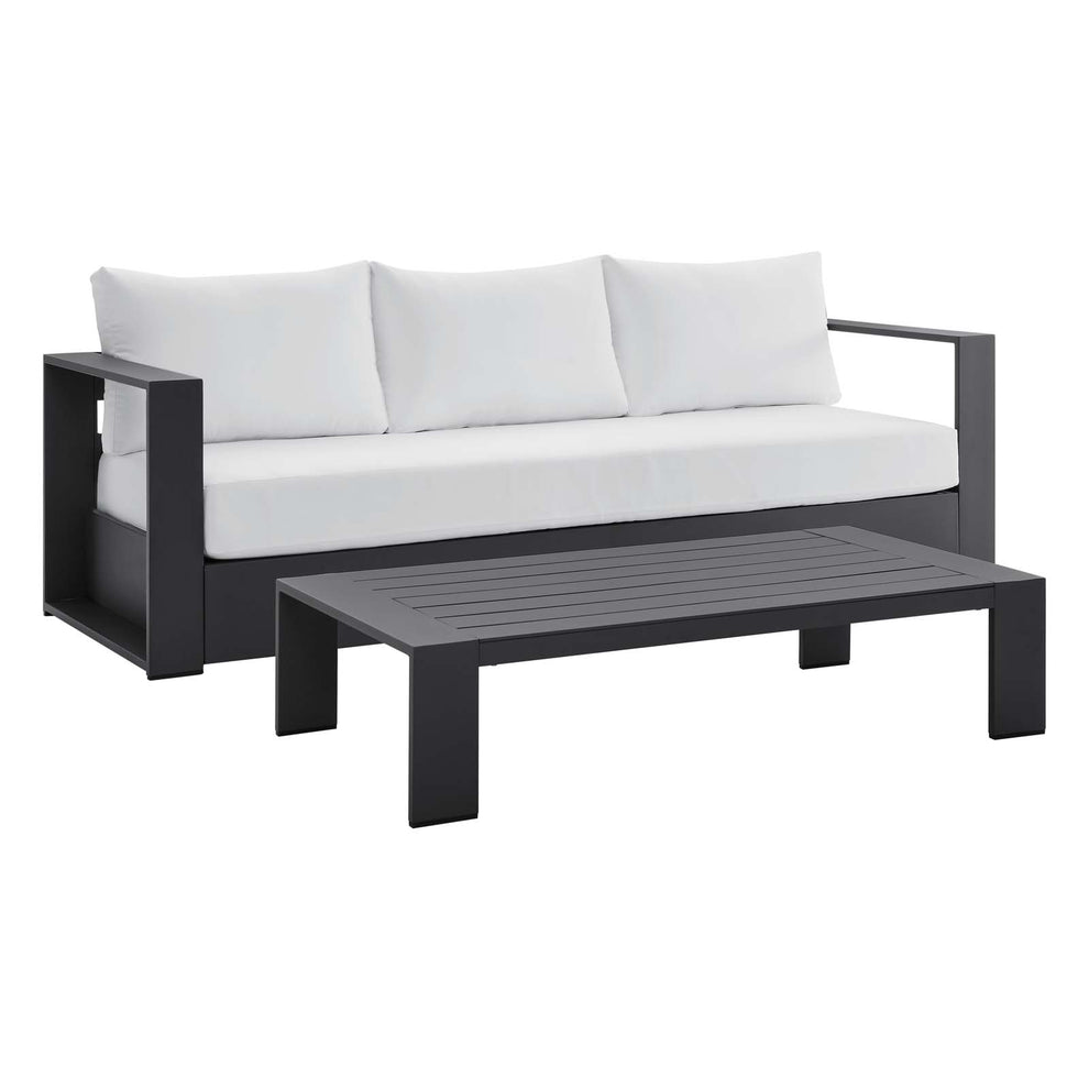 Tahoe Outdoor Patio Powder-Coated Aluminum 2-Piece Set By Modway - EEI-5750 | Outdoor Sofas, Loveseats & Sectionals | Modishstore - 21