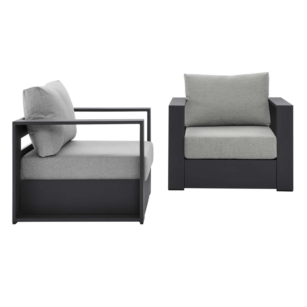 Tahoe Outdoor Patio Powder-Coated Aluminum 2-Piece Armchair Set By Modway - EEI-5751 | Outdoor Chairs | Modishstore - 8