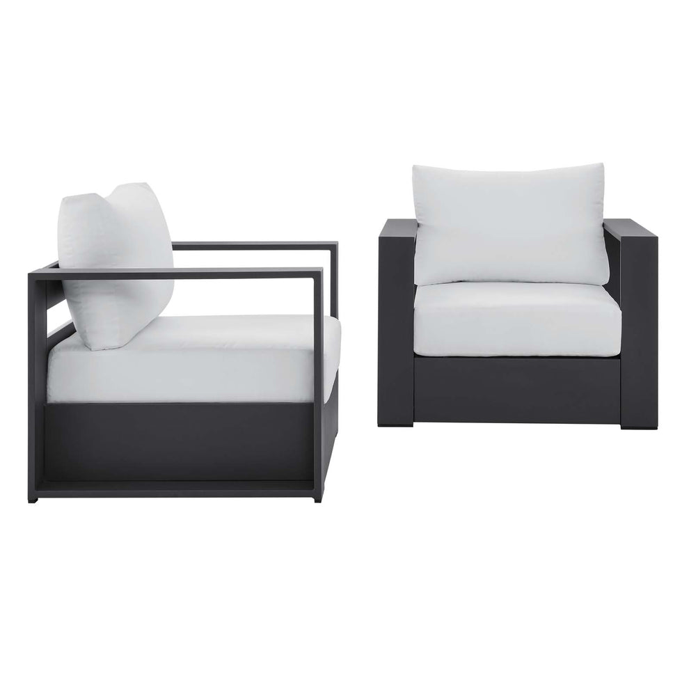 Tahoe Outdoor Patio Powder-Coated Aluminum 2-Piece Armchair Set By Modway - EEI-5751 | Outdoor Chairs | Modishstore - 15