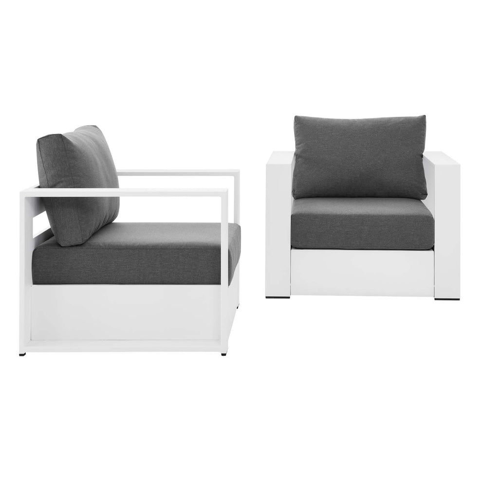 Tahoe Outdoor Patio Powder-Coated Aluminum 2-Piece Armchair Set By Modway - EEI-5751 | Outdoor Chairs | Modishstore - 22