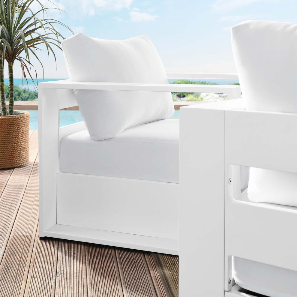 Tahoe Outdoor Patio Powder-Coated Aluminum 2-Piece Armchair Set By Modway - EEI-5751 | Outdoor Chairs | Modishstore - 39