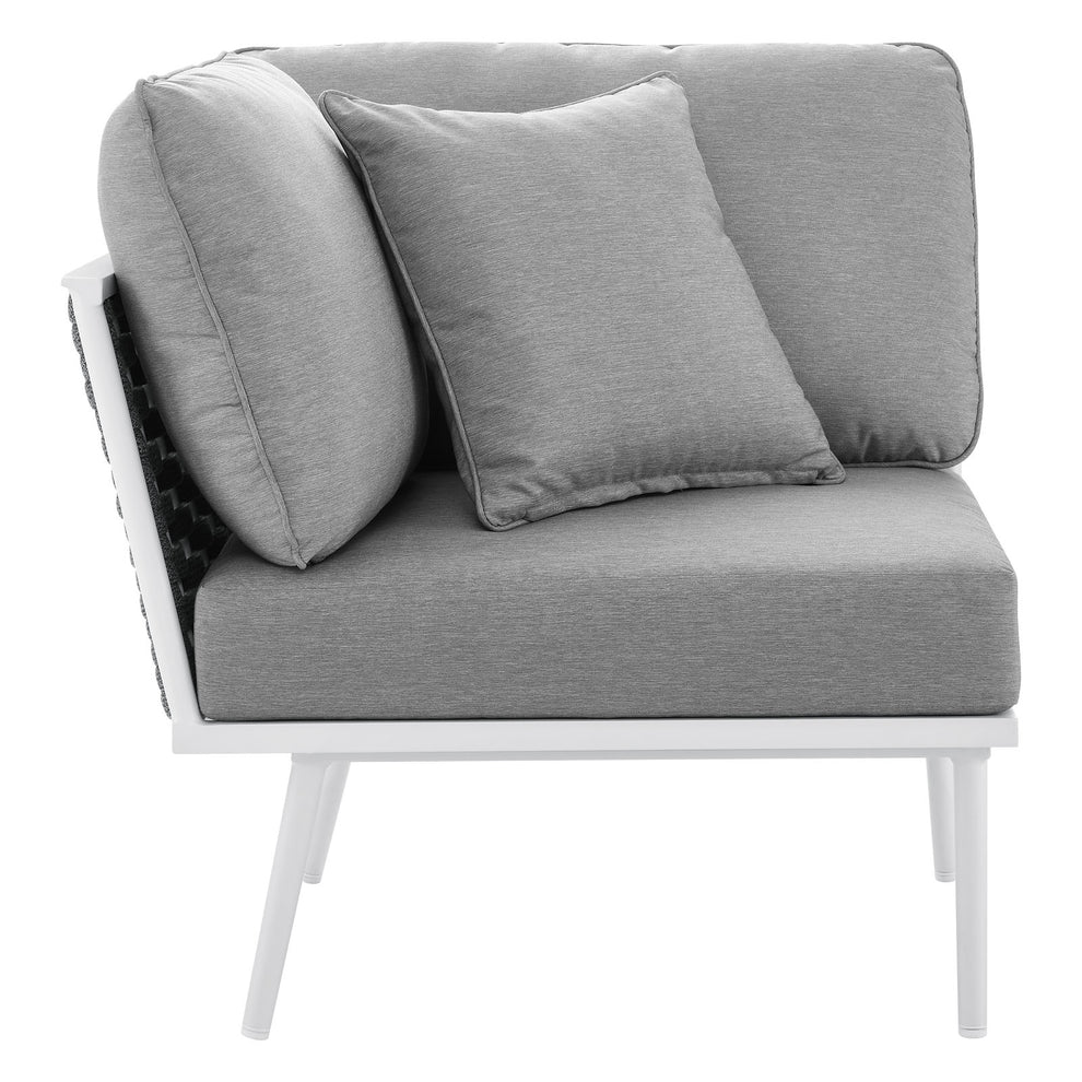 Stance Outdoor Patio Aluminum Outdoor Patio Aluminum Large Sectional Sofa By Modway - EEI-5753 | Outdoor Sofas, Loveseats & Sectionals | Modishstore - 12