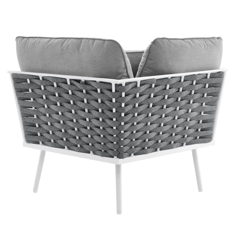 Stance Outdoor Patio Aluminum Outdoor Patio Aluminum Large Sectional Sofa By Modway - EEI-5753 | Outdoor Sofas, Loveseats & Sectionals | Modishstore - 13