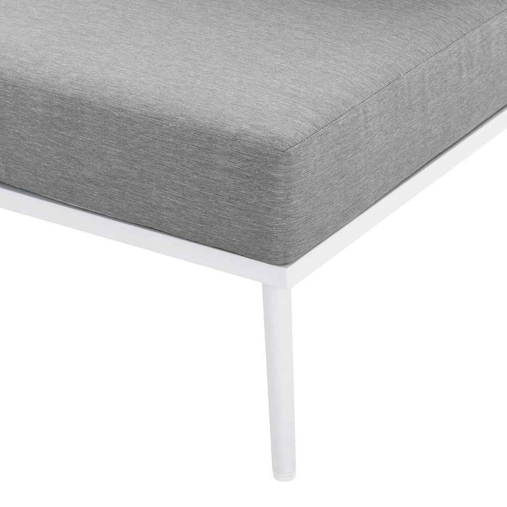 Stance 3 Piece Outdoor Patio Aluminum Outdoor Patio Aluminum Set By Modway - EEI-5754 | Outdoor Sofas, Loveseats & Sectionals | Modishstore - 9
