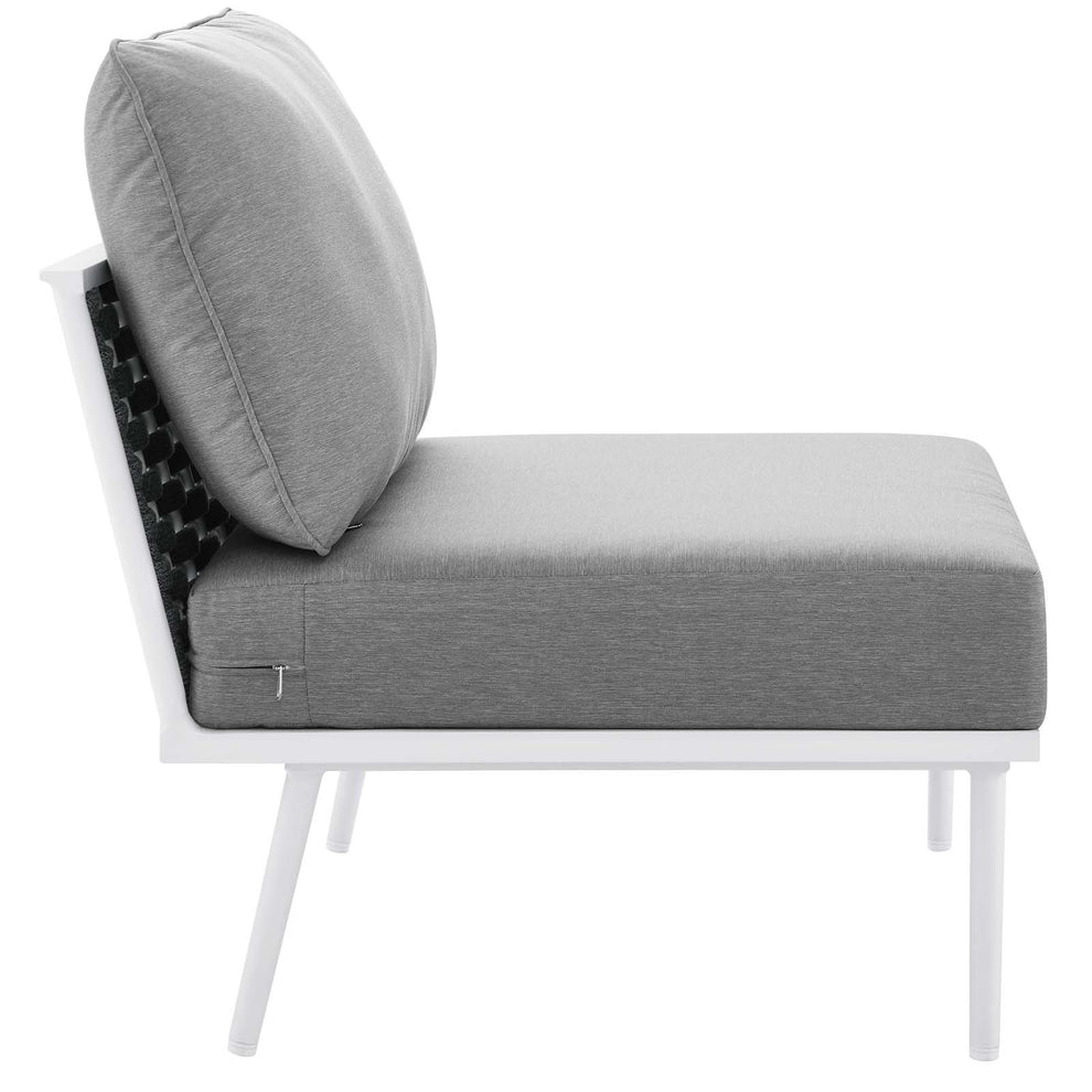 Stance 3 Piece Outdoor Patio Aluminum Outdoor Patio Aluminum Set By Modway - EEI-5754 | Outdoor Sofas, Loveseats & Sectionals | Modishstore - 10