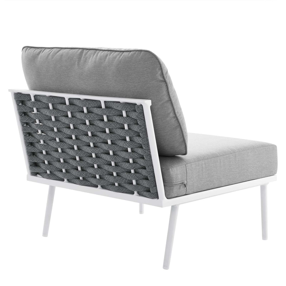 Stance 3 Piece Outdoor Patio Aluminum Outdoor Patio Aluminum Set By Modway - EEI-5754 | Outdoor Sofas, Loveseats & Sectionals | Modishstore - 11