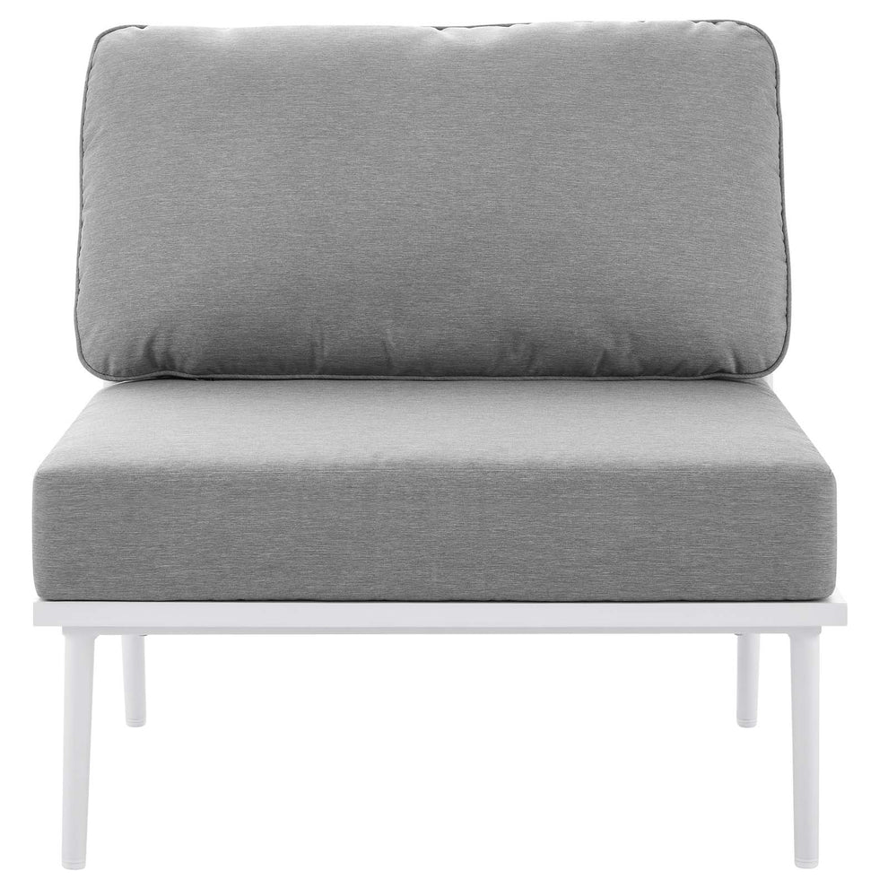 Stance 3 Piece Outdoor Patio Aluminum Outdoor Patio Aluminum Set By Modway - EEI-5754 | Outdoor Sofas, Loveseats & Sectionals | Modishstore - 12