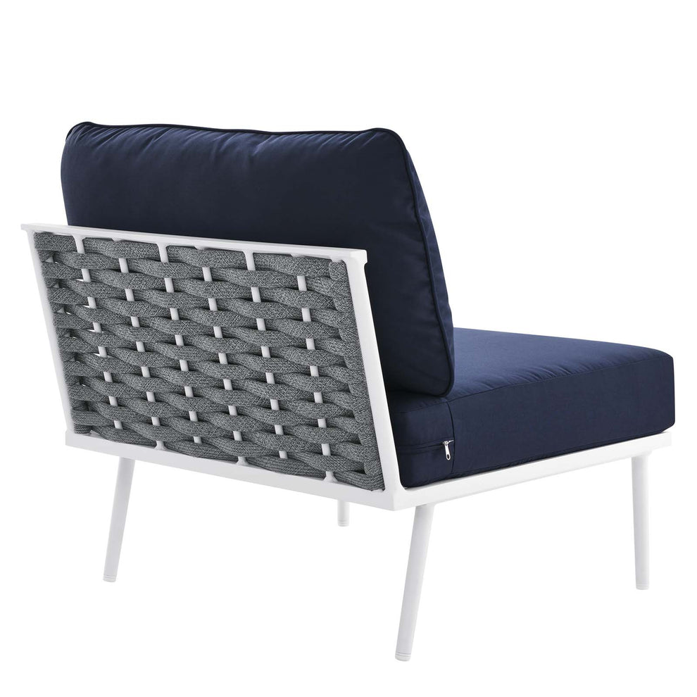 Stance 3 Piece Outdoor Patio Aluminum Outdoor Patio Aluminum Set By Modway - EEI-5754 | Outdoor Sofas, Loveseats & Sectionals | Modishstore - 24