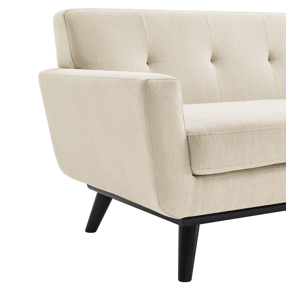 Engage Herringbone Fabric Loveseat By Modway - EEI-5759 | Loveseats | Modishstore - 28