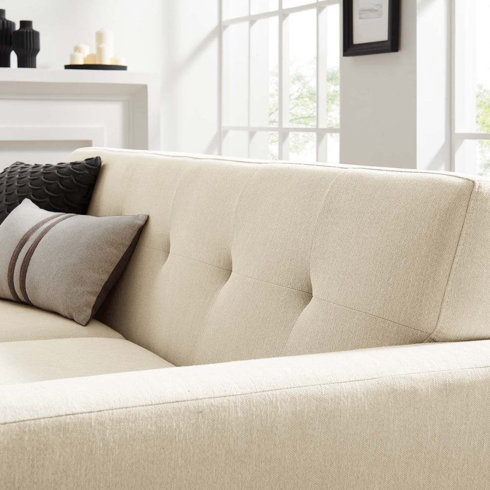 Engage Herringbone Fabric Loveseat By Modway - EEI-5759 | Loveseats | Modishstore - 26