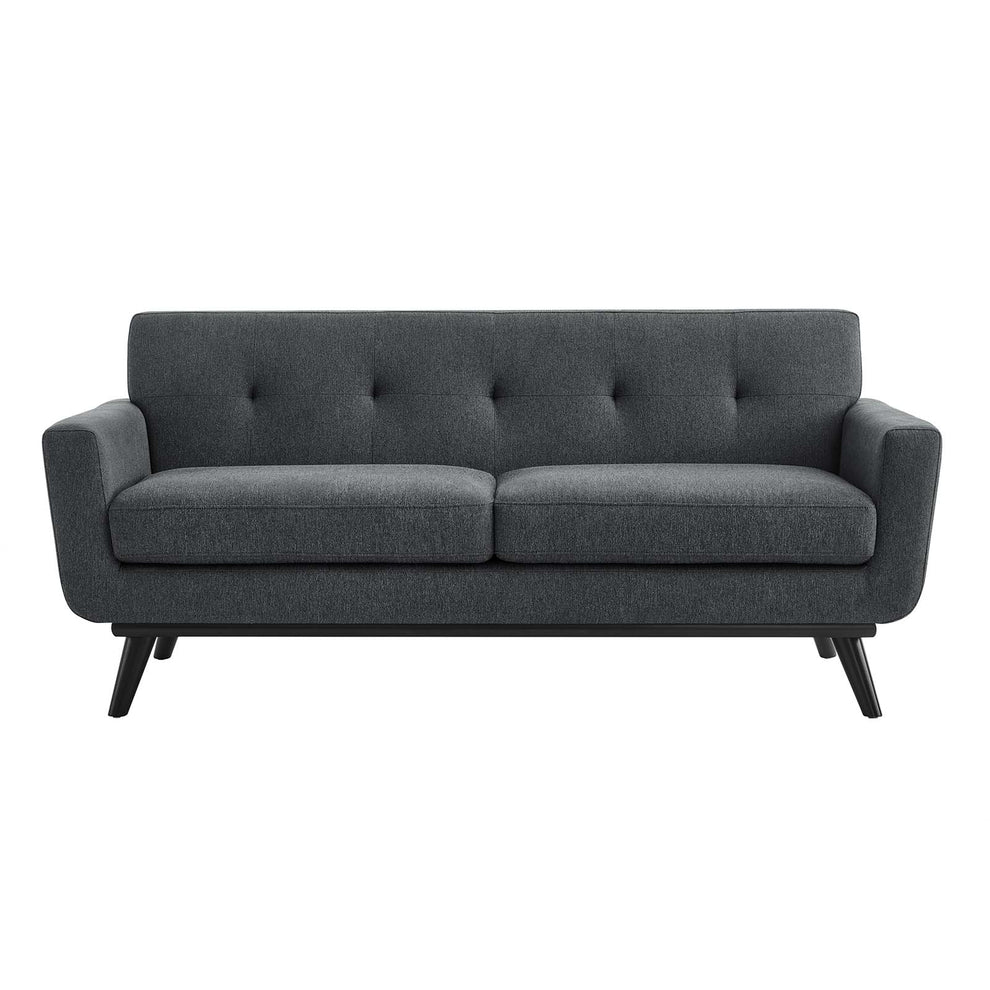 Engage Herringbone Fabric Loveseat By Modway - EEI-5759 | Loveseats | Modishstore - 6