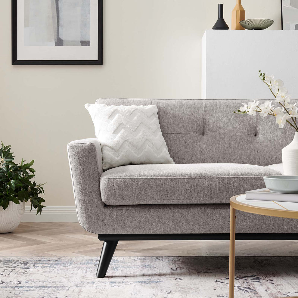 Engage Herringbone Fabric Loveseat By Modway - EEI-5759 | Loveseats | Modishstore - 23