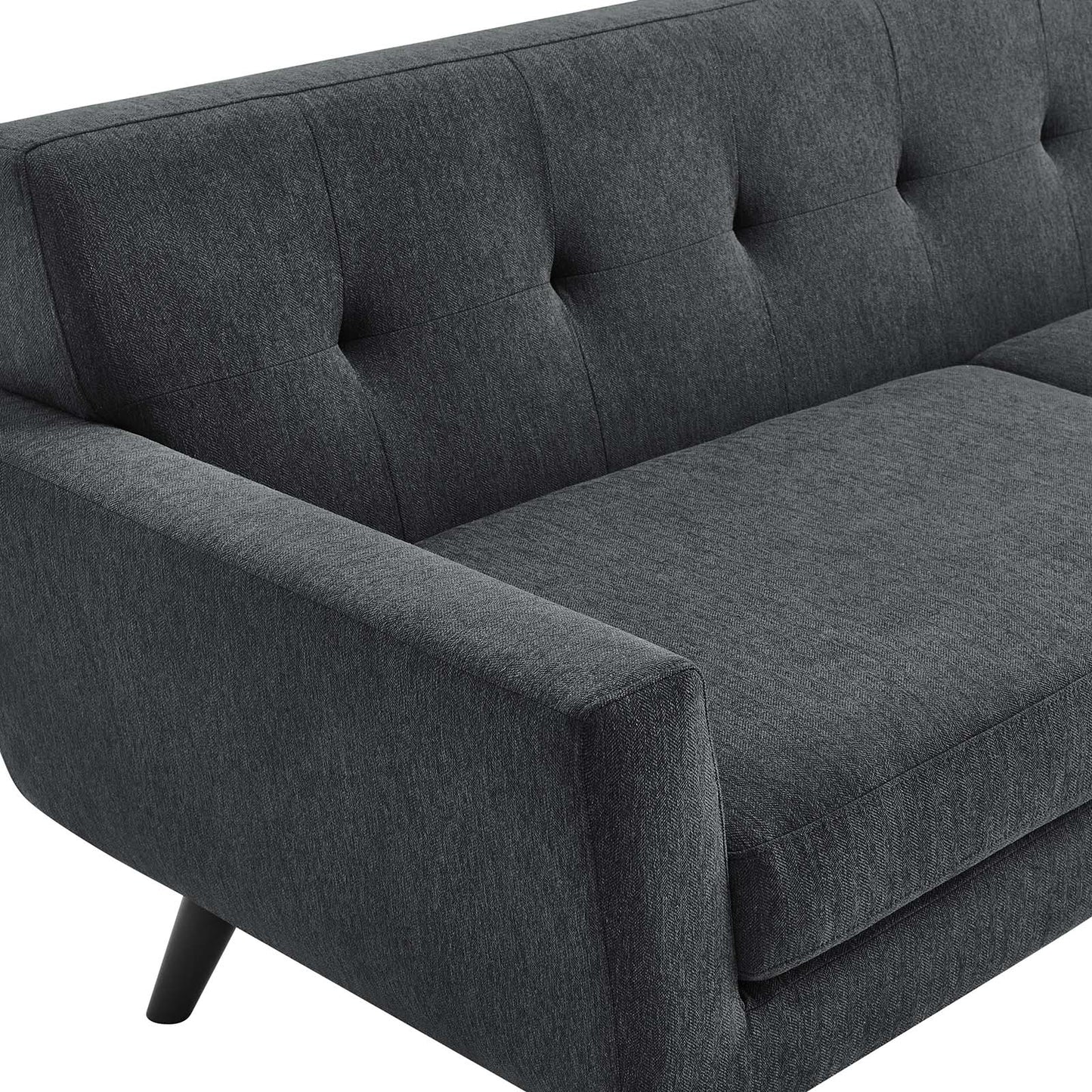 Engage Herringbone Fabric Sofa By Modway - EEI-5760 | Sofas | Modishstore - 12