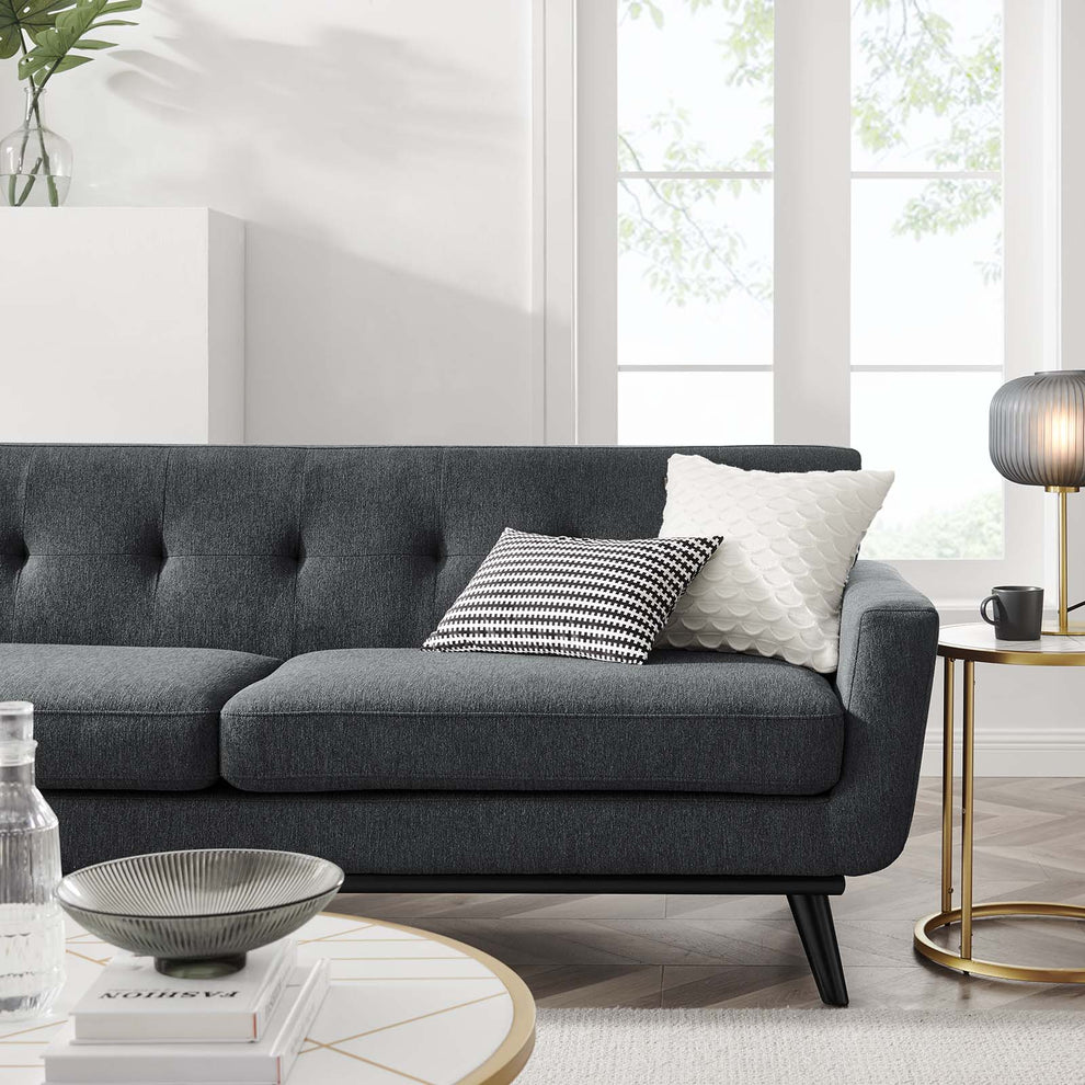 Engage Herringbone Fabric Sofa By Modway - EEI-5760 | Sofas | Modishstore - 15