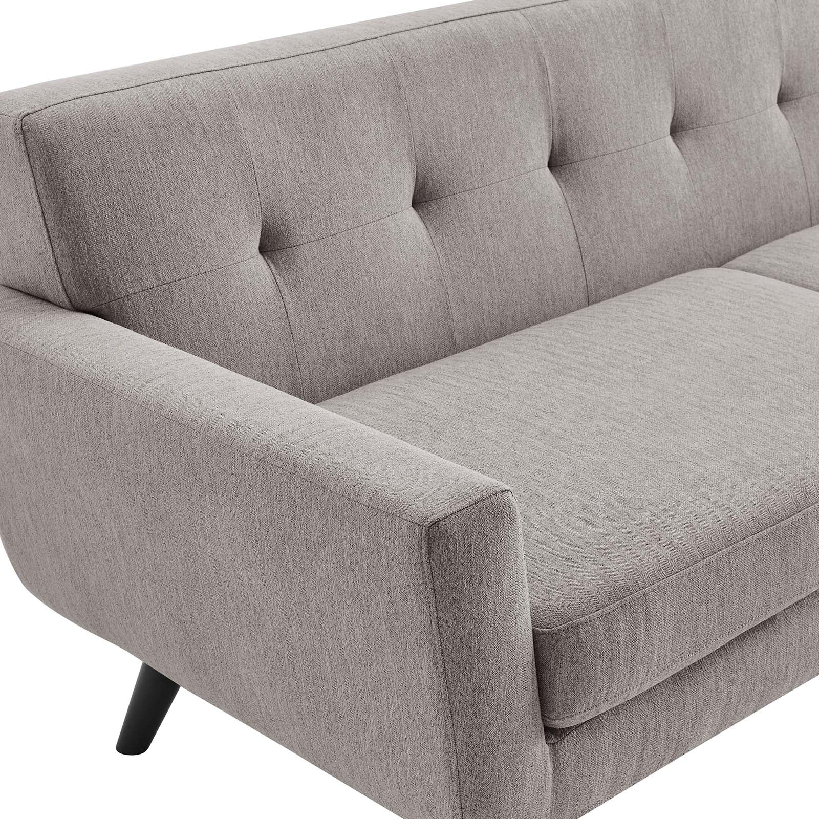 Engage Herringbone Fabric Sofa By Modway - EEI-5760-BEI | Sofas |  Modishstore - 28