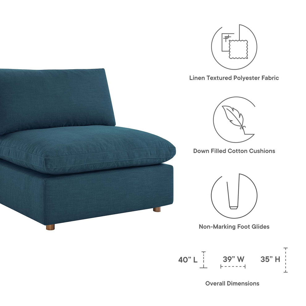 Commix Down Filled Overstuffed 6-Piece Sectional Sofa By Modway - EEI-5761 | Sectional | Modishstore - 6