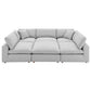 Commix Down Filled Overstuffed 6-Piece Sectional Sofa By Modway - EEI-5761-AZU | Sofas |  Modishstore - 57