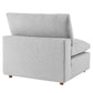 Commix Down Filled Overstuffed 6-Piece Sectional Sofa By Modway - EEI-5761-AZU | Sofas |  Modishstore - 69