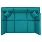 Commix Down Filled Overstuffed 6-Piece Sectional Sofa By Modway - EEI-5761-AZU | Sofas |  Modishstore - 86