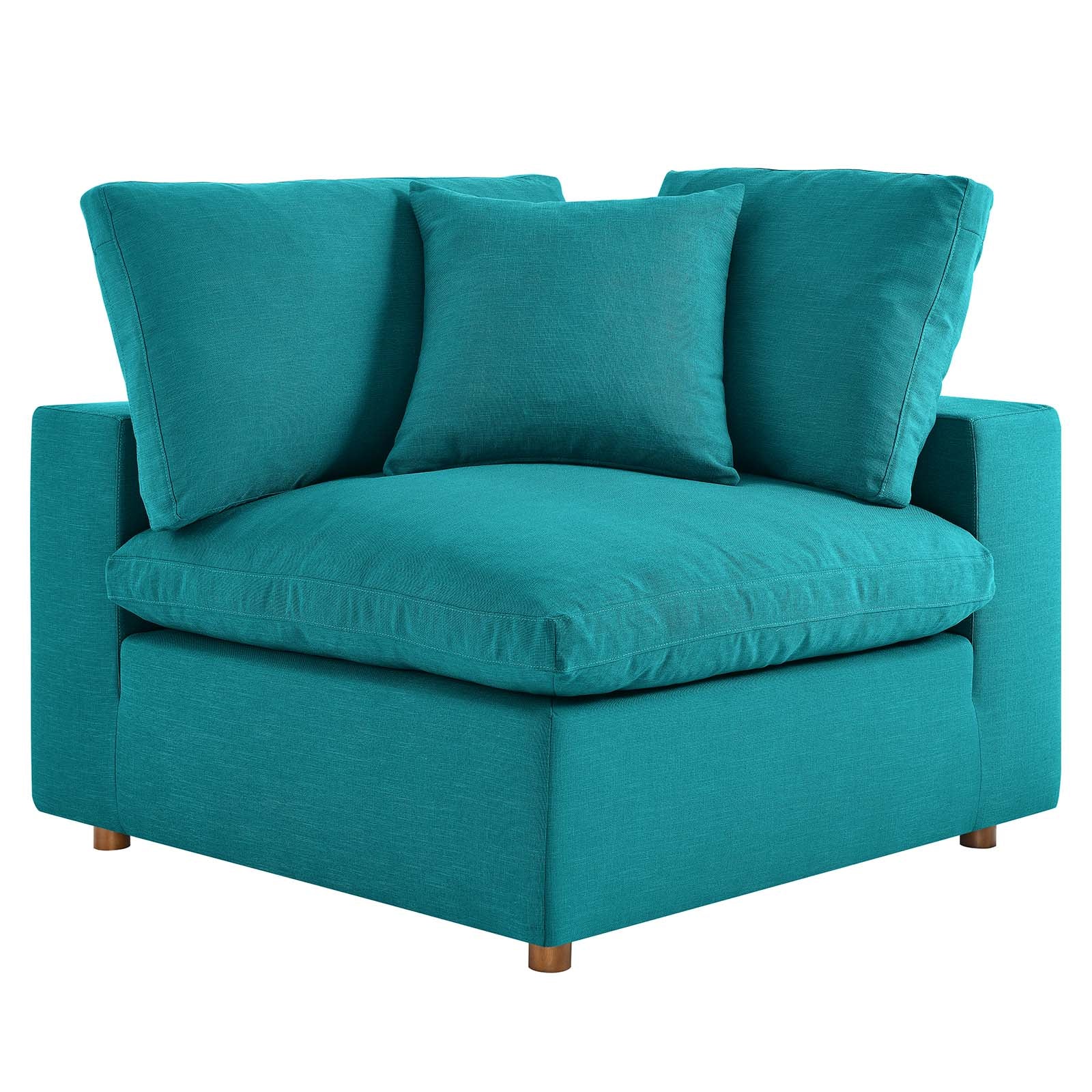 Commix Down Filled Overstuffed 6-Piece Sectional Sofa By Modway - EEI-5761-AZU | Sofas |  Modishstore - 92