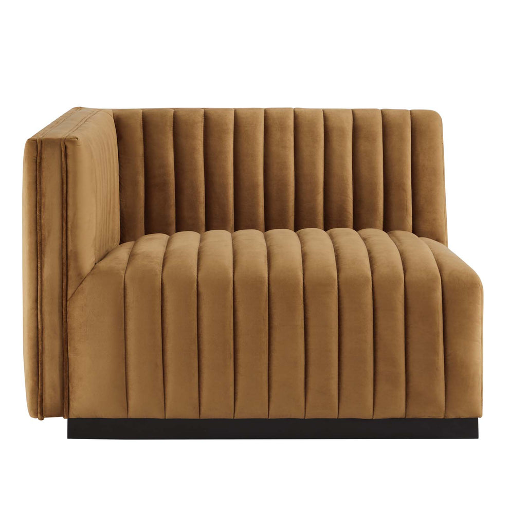 Conjure Channel Tufted Performance Velvet Loveseat By Modway - EEI-5764 | Loveseats | Modishstore - 6
