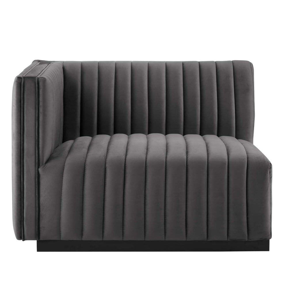 Conjure Channel Tufted Performance Velvet Loveseat By Modway - EEI-5764 | Loveseats | Modishstore - 26