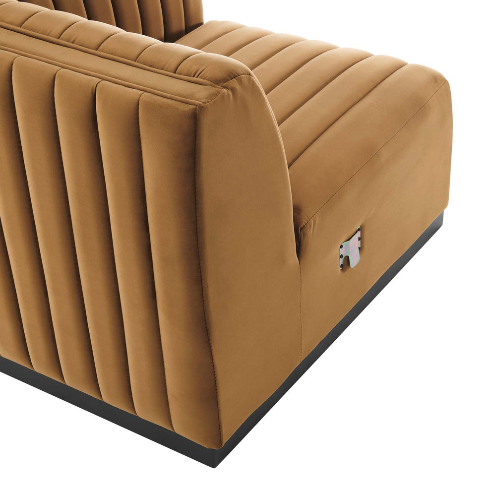 Conjure Channel Tufted Performance Velvet Sofa By Modway - EEI-5765 | Sofas | Modishstore - 4