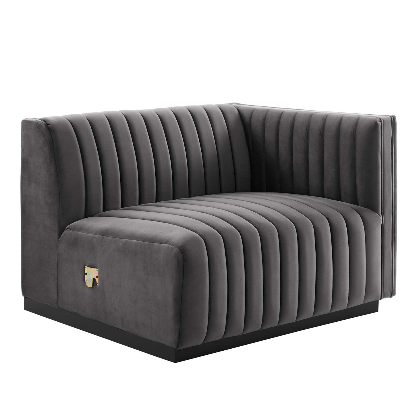 Conjure Channel Tufted Performance Velvet Sofa By Modway - EEI-5765 | Sofas | Modishstore - 28
