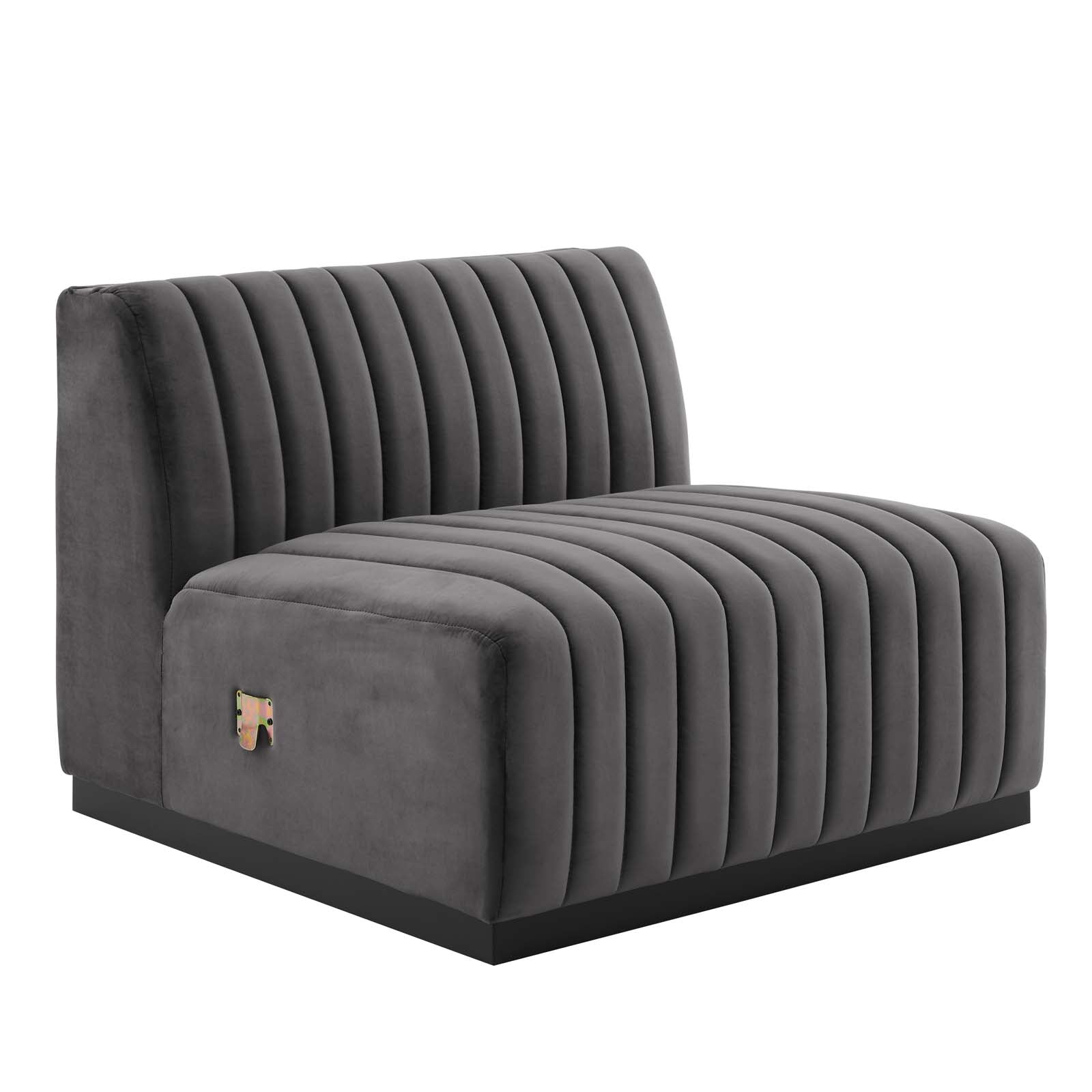Conjure Channel Tufted Performance Velvet Sofa By Modway - EEI-5765 | Sofas | Modishstore - 37