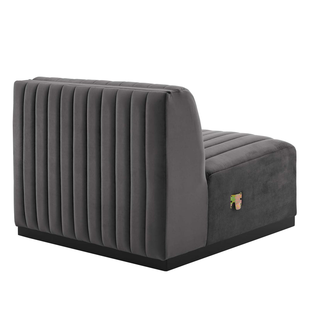 Conjure Channel Tufted Performance Velvet Sofa By Modway - EEI-5765 | Sofas | Modishstore - 39