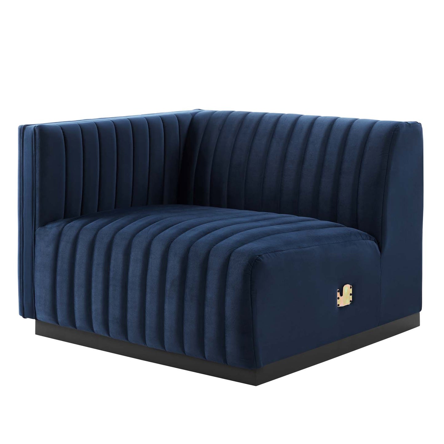 Conjure Channel Tufted Performance Velvet Sofa By Modway - EEI-5765 | Sofas | Modishstore - 47
