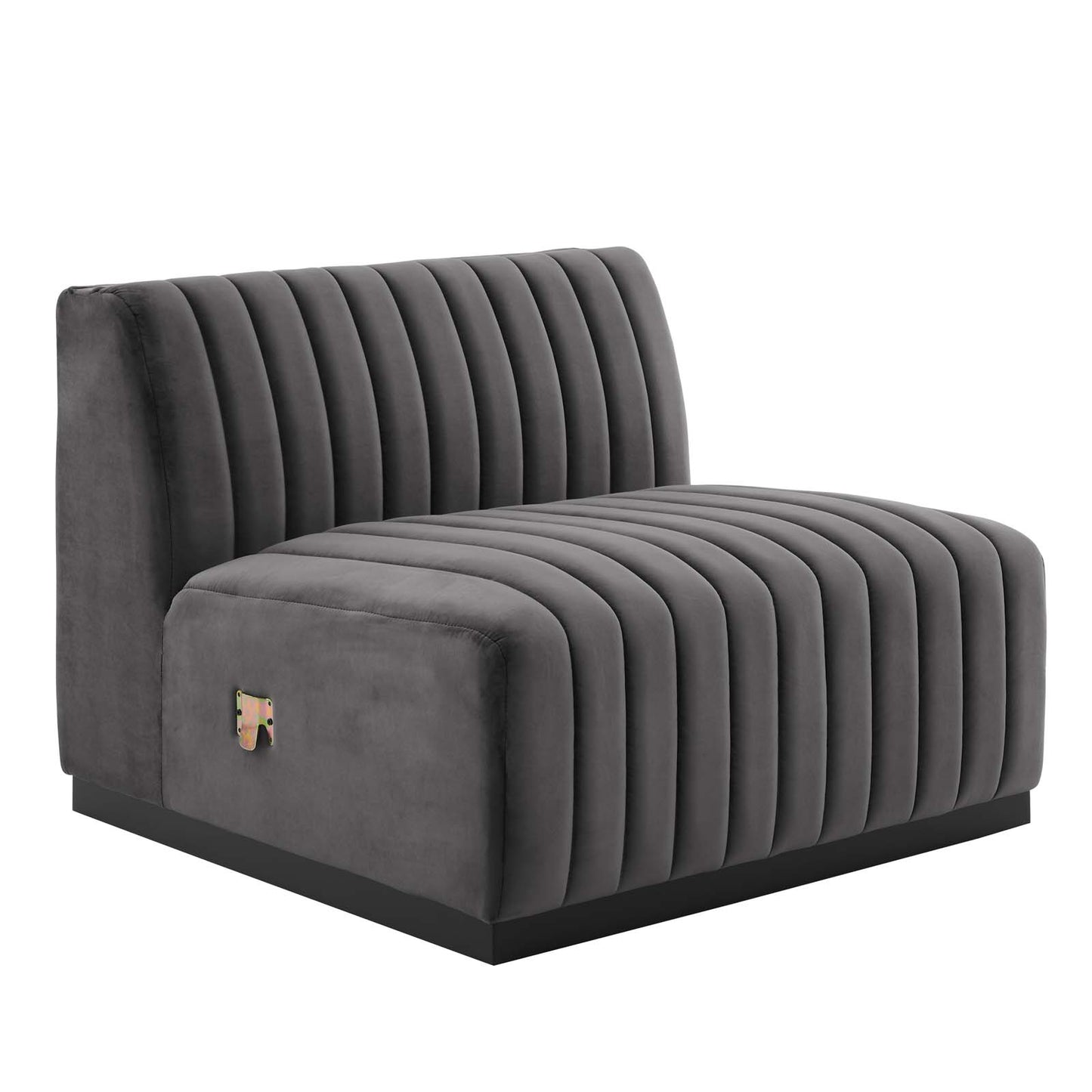 Conjure Channel Tufted Performance Velvet 4-Piece Sectional By Modway - EEI-5766 | Sectional | Modishstore - 46