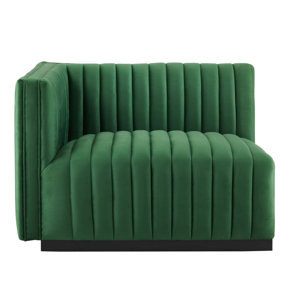 Conjure Channel Tufted Performance Velvet 4-Piece Sofa By Modway - EEI-5767 | Sofa Set | Modishstore - 22