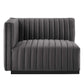 Conjure Channel Tufted Performance Velvet 4-Piece Sofa By Modway - EEI-5767 | Sofa Set | Modishstore - 35