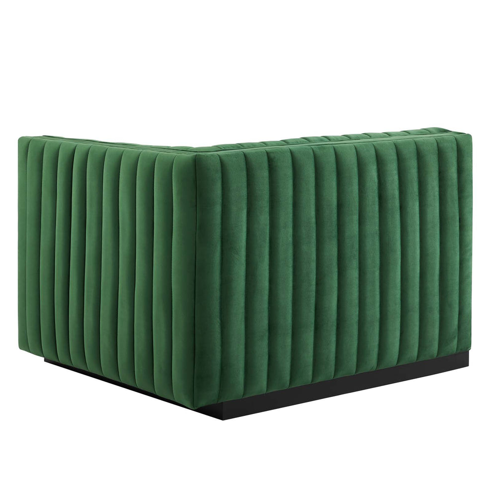 Conjure Channel Tufted Performance Velvet 6-Piece Sectional By Modway - EEI-5768 | Sofa Set | Modishstore - 18