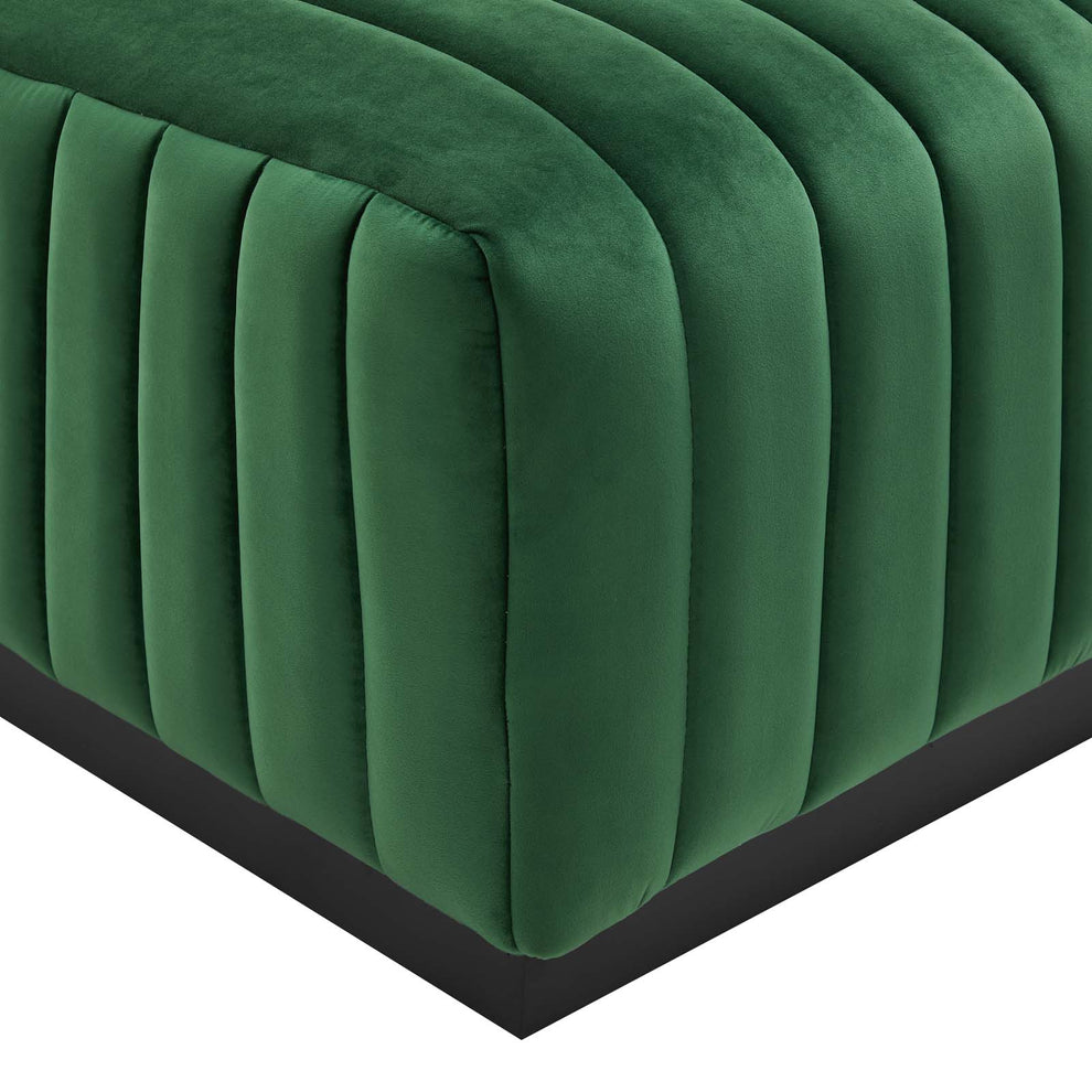 Conjure Channel Tufted Performance Velvet 6-Piece Sectional By Modway - EEI-5768 | Sofa Set | Modishstore - 22