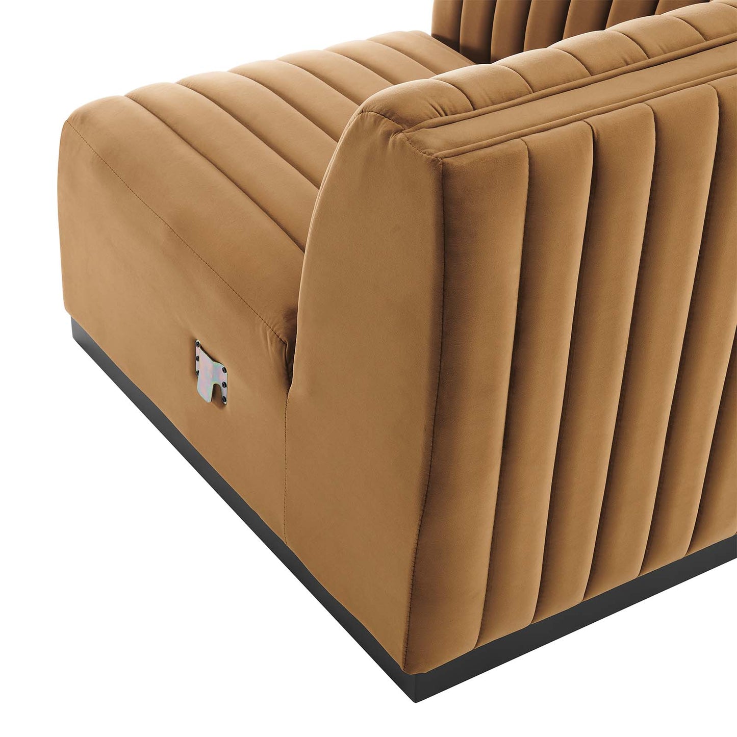 Conjure Channel Tufted Performance Velvet 5-Piece Sectional By Modway - EEI-5771 | Sectional | Modishstore - 4