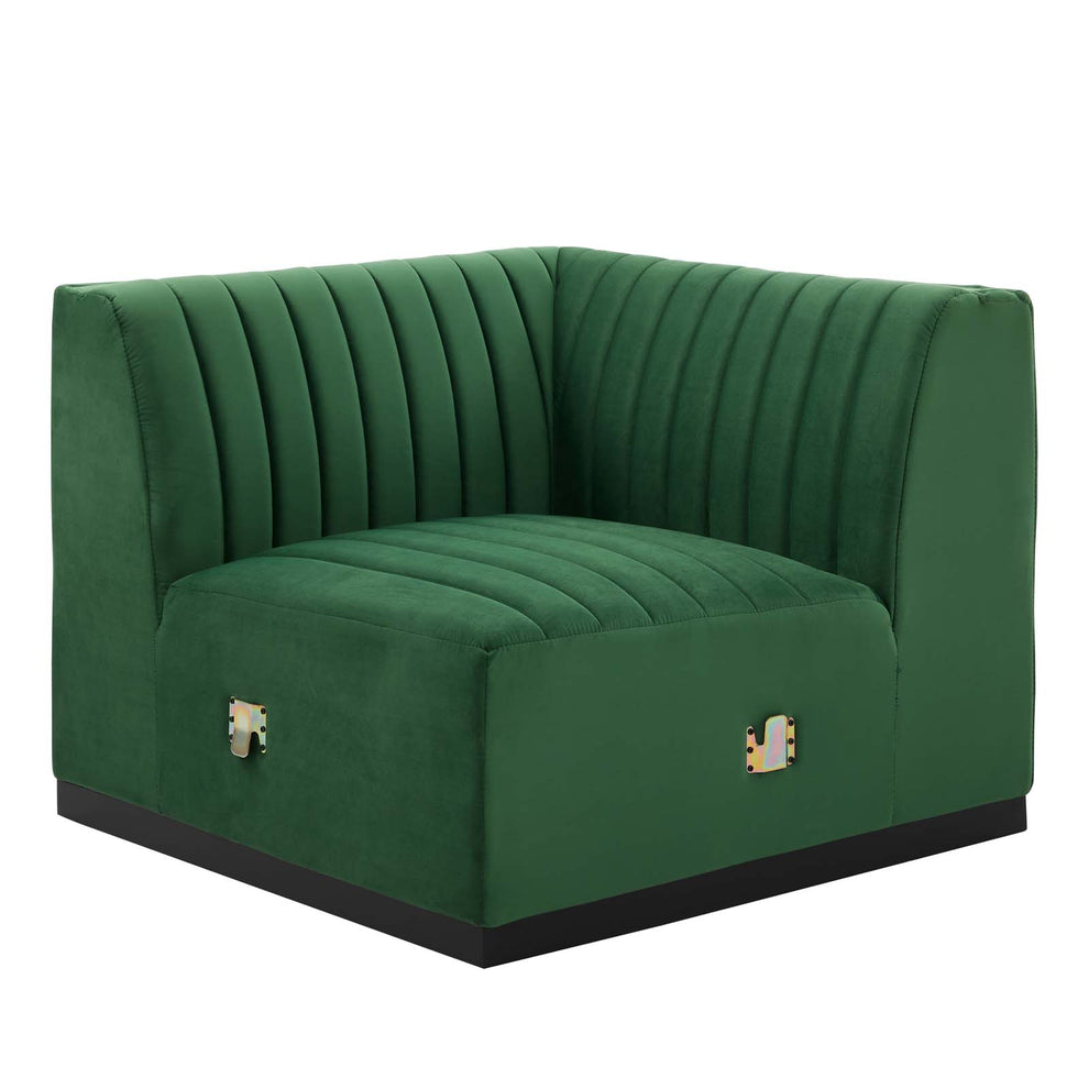 Conjure Channel Tufted Performance Velvet 6-Piece Sectional By Modway - EEI-5773 | Sectional | Modishstore - 30