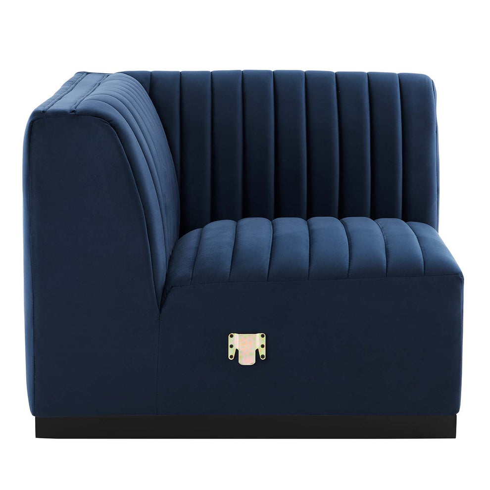 Conjure Channel Tufted Performance Velvet 6-Piece Sectional By Modway - EEI-5773 | Sectional | Modishstore - 63