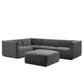 Conjure Channel Tufted Performance Velvet 5-Piece Sectional By Modway - EEI-5774 | Sectional | Modishstore - 33