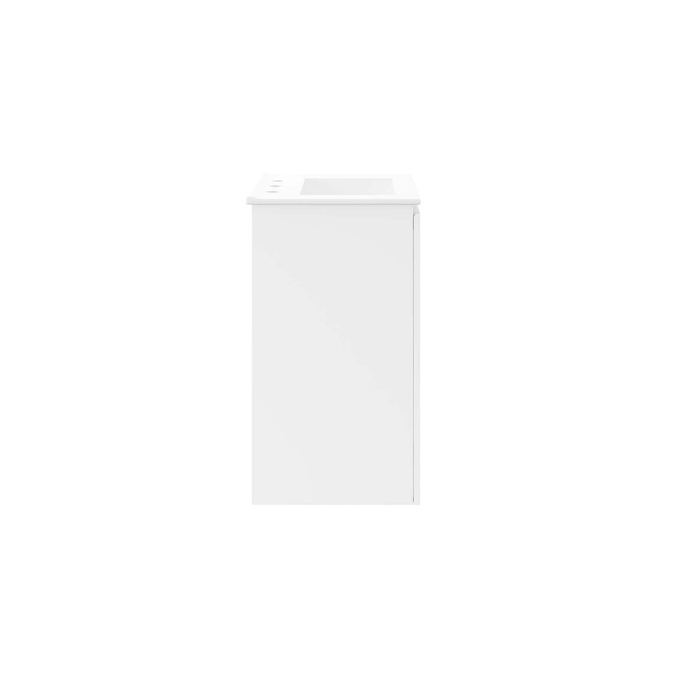 Bryn 18" Wall-Mount Bathroom Vanity By Modway - EEI-5776 | Bathroom Accessories | Modishstore - 26