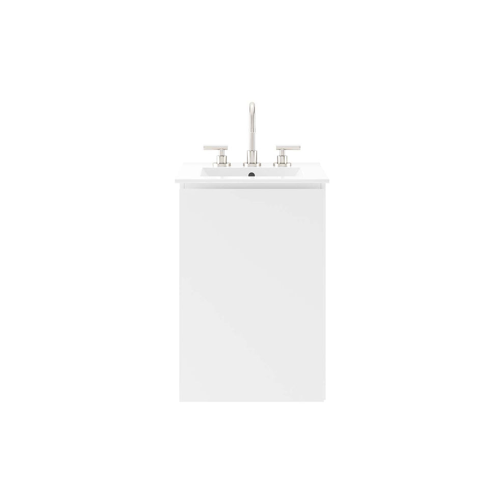 Bryn 18" Wall-Mount Bathroom Vanity By Modway - EEI-5776 | Bathroom Accessories | Modishstore - 29