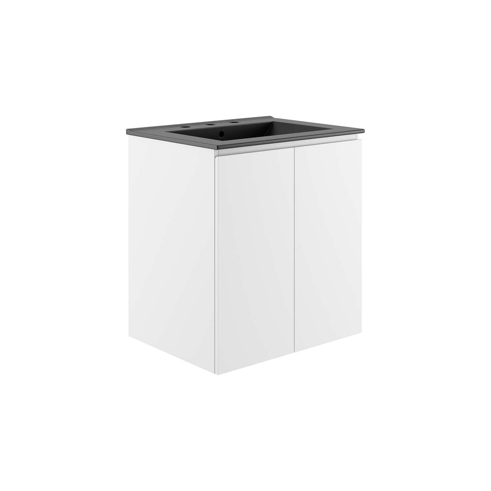 Bryn 24" Wall-Mount Bathroom Vanity By Modway - EEI-5777 | Bathroom Accessories | Modishstore - 17