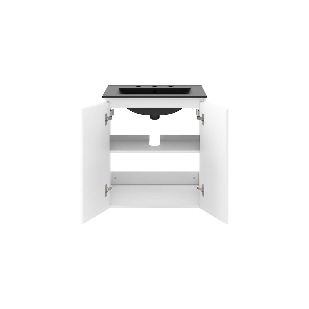 Bryn 24" Wall-Mount Bathroom Vanity By Modway - EEI-5777 | Bathroom Accessories | Modishstore - 19