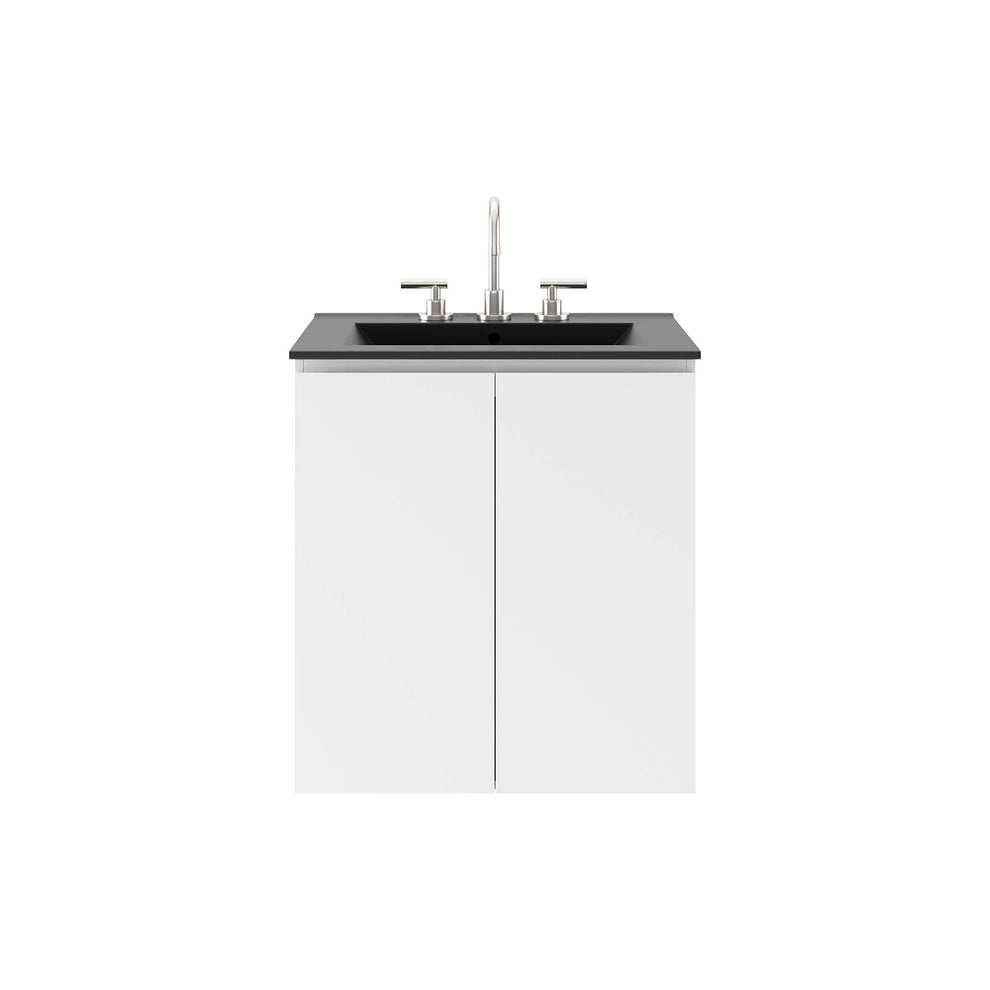 Bryn 24" Wall-Mount Bathroom Vanity By Modway - EEI-5777 | Bathroom Accessories | Modishstore - 21
