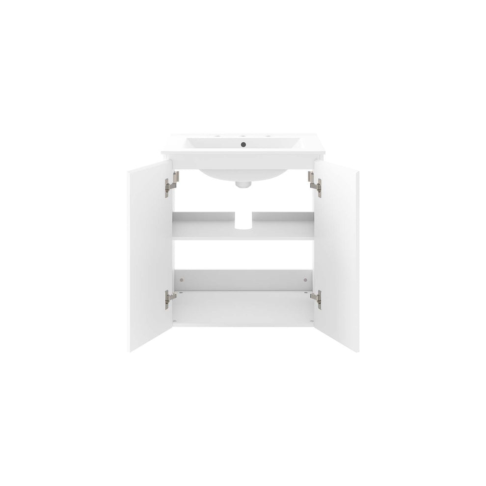 Bryn 24" Wall-Mount Bathroom Vanity By Modway - EEI-5777 | Bathroom Accessories | Modishstore - 27