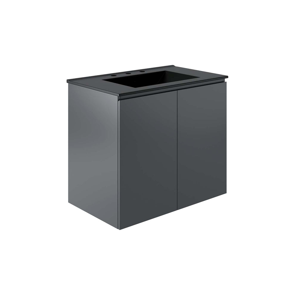 Bryn 30" Wall-Mount Bathroom Vanity By Modway - EEI-5778 | Bathroom Accessories | Modishstore - 2